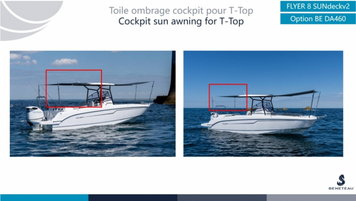 Sonnensegel Cockpit Flyer 8 