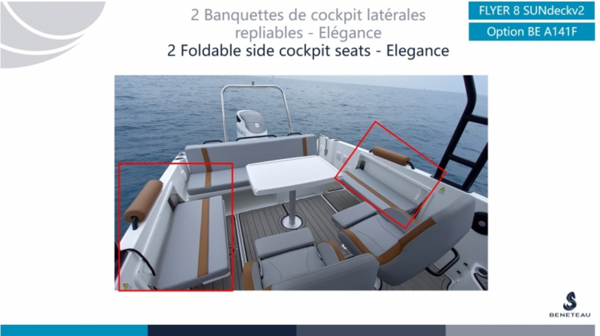 klappbare Sitze Flyer 8